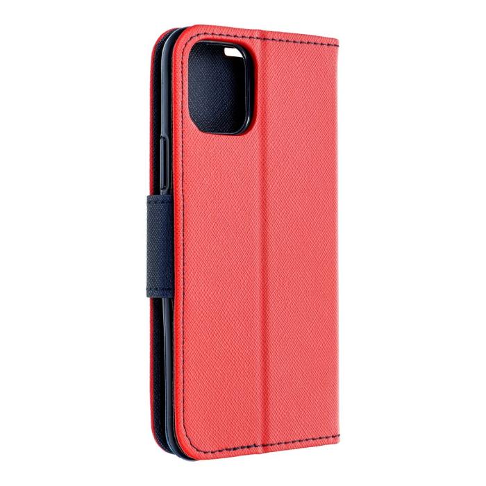 OEM - Fancy plånboksfodral för Samsung A34 5G röd / marinblå