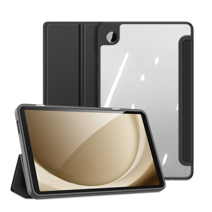 Dux Ducis - Dux Ducis Galaxy Tab A9 Fodral Toby Flip Stativ - Svart