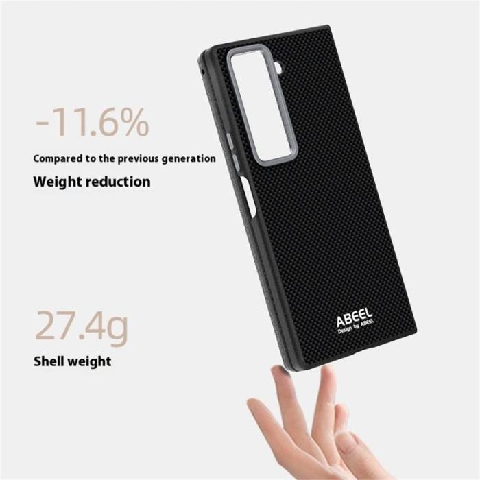 ABEEL - ABEEL Samsung Galaxy Z Fold5 Fodral MagSafe Guld