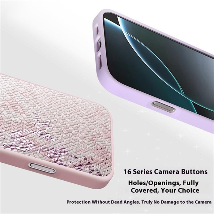 JAUCASE - JAUCASE iPhone 16 Pro Max Mobilskal Magafe Snake - Brun