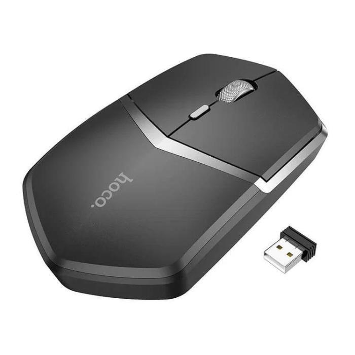 Hoco - Hoco Trådlös Mus 2,4G DI33 - Svart
