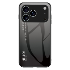 A-One Brand - iPhone 17 Pro Mobilskal Anti-Scratch - Gradient Svart/Grå