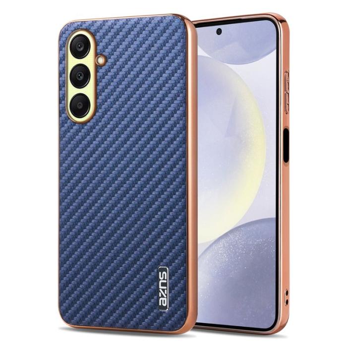 AZNS - AZNS Samsung Galaxy A17 Fodral Electroplating PU + TPU - Blå