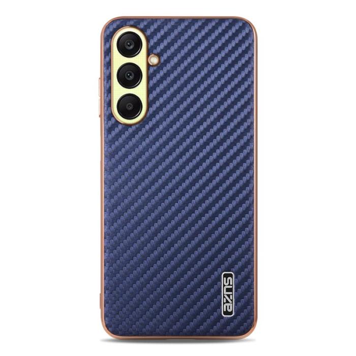 AZNS - AZNS Samsung Galaxy A17 Fodral Electroplating PU + TPU - Blå