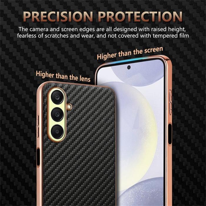 AZNS - AZNS Samsung Galaxy A17 Fodral Electroplating PU + TPU - Blå