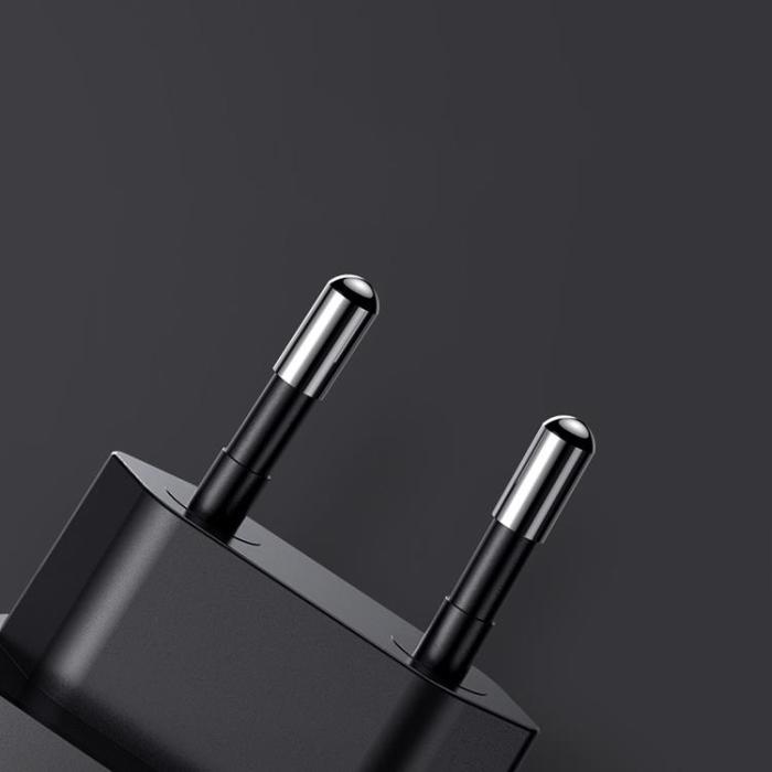 UTGATT1 - Joyroom Fast Väggladdare 18W USB-C Till USB - Svart