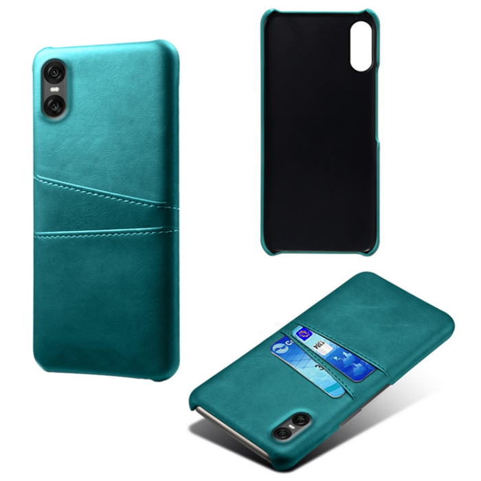 A-One Brand - Sony Xperia 10 VII Mobilskal med Dual Kortfack - Grön