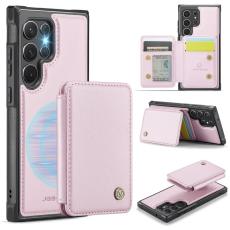 JEEHOOD - JEEHOOD J05 Fodral f&ouml;r Samsung Galaxy S22 Ultra 5G - Rosa