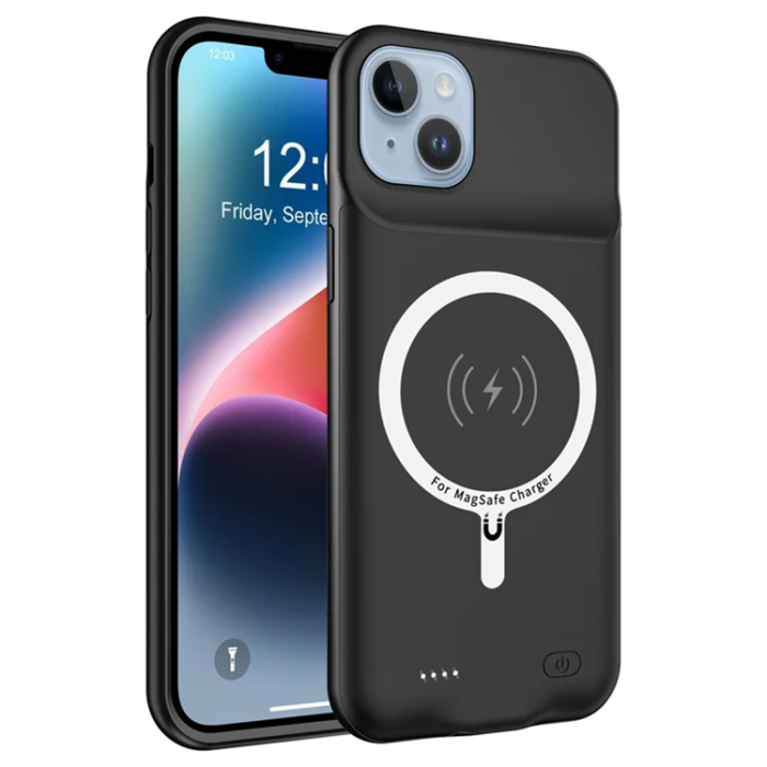 A-One Brand - iPhone 14 Plus Batteriskal 8500mAh D98 - Svart