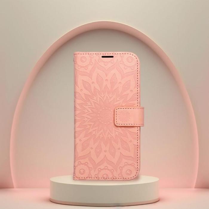 OEM - iPhone 16 Pro Plånboksfodral Mezzo Mandala - Peach Fuzz