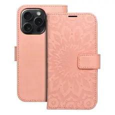 OEM - iPhone 16 Pro Plånboksfodral Mezzo Mandala - Peach Fuzz