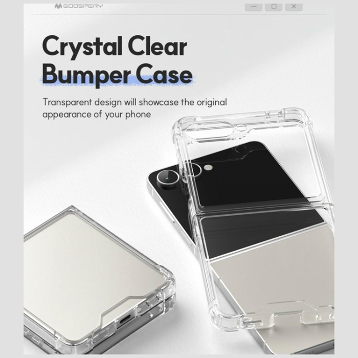 Mercury - Mercury Mobilskal För Galaxy Z Flip 8 Super - Transparent