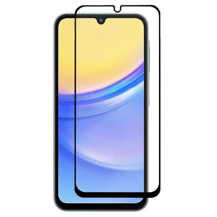 A-One Brand - Galaxy A16 4G/A16 5G/A26 5G/A17 5G Härdat Glas Skärmskydd Full Glue - Svart