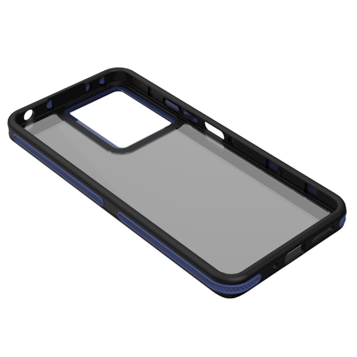 OEM - Xiaomi Poco C65/Redmi 13C 5G/4G Mobilskal Crystal Black - Blå