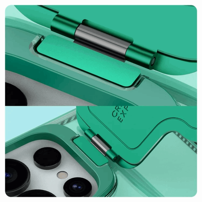 Nillkin - Nillkin Galaxy S25 Ultra Mobilskal Iceblade Prop Kickstand - Svart