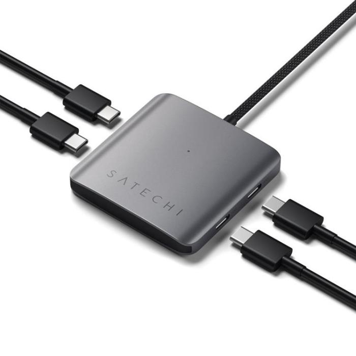 Satechi - Satechi USB-C-hubb med 4 portar och PD