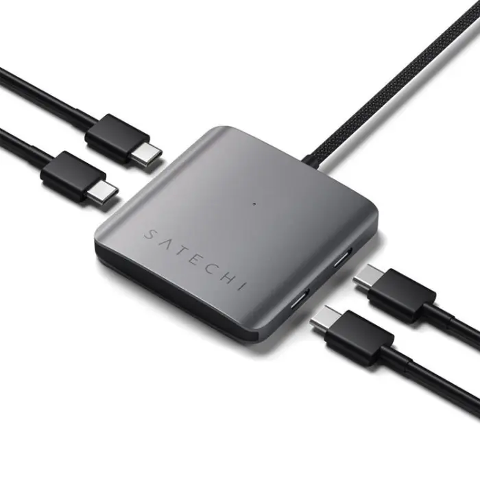 Satechi - Satechi USB-C-hubb med 4 portar och PD