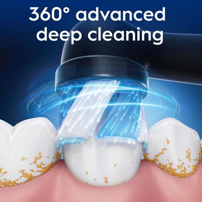 Oral B - Oral B Borsthuvud iO Ultimate Clean 3st - Svart
