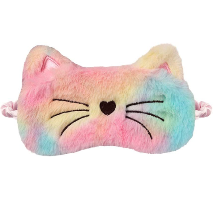 A-One Brand - Bekväm Fur Sovmask/Ögonmask - Cat