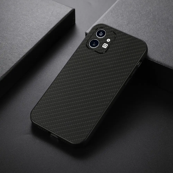 Taltech - Nothing Phone 1 Mobilskal Carbon Fiber Texture - Svart