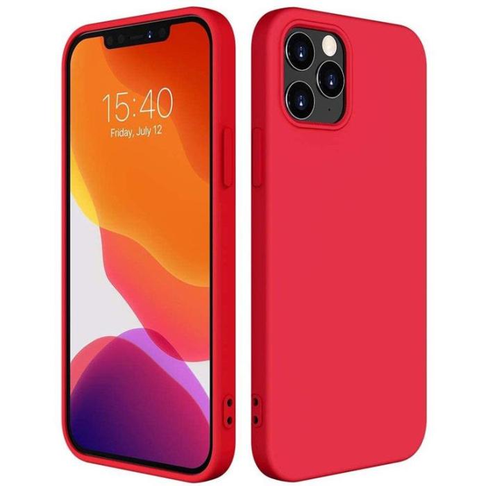 OEM - Xiaomi Redmi Note 10 5G/Poco M3 Pro Skal Silicone Case - Röd