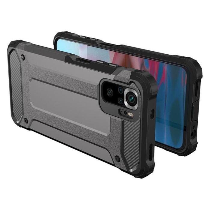 OEM - Xiaomi Poco M4 Pro 5G Skal Hybrid Armor - Blå