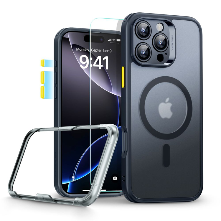 ESR iPhone 16 Pro Max Mobilskal Magsafe Classic Pro Set Halolock - Svart | 2353 | AlltMobil