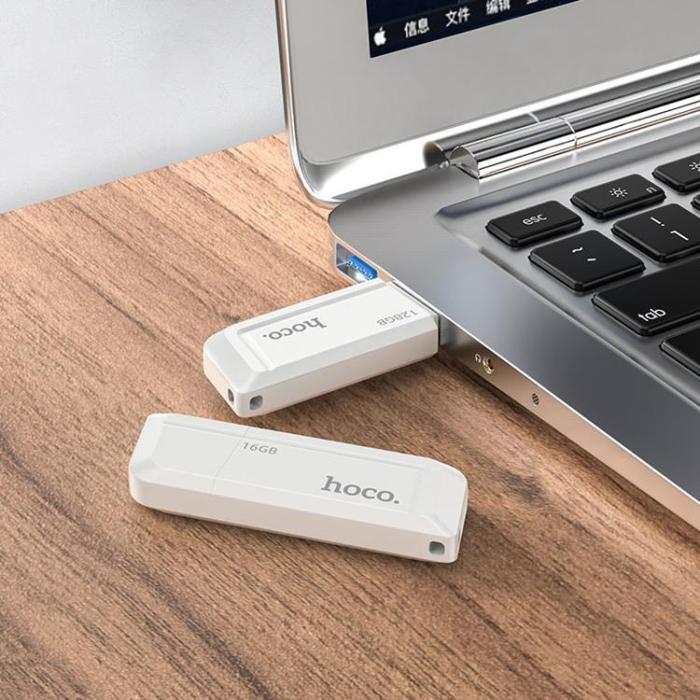 Hoco - Hoco Pendrive 16GB USB-A UD11 USB 3.0 - Vit