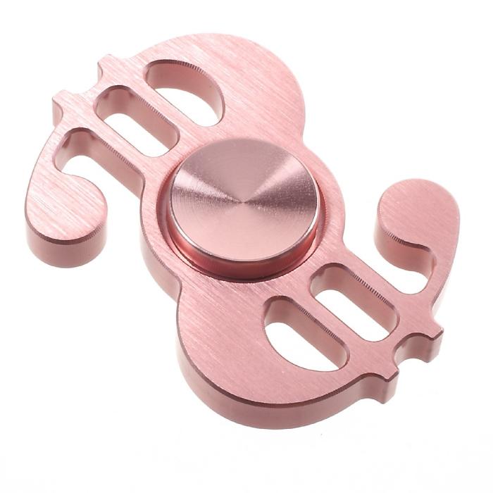 UTGATT5 - Dollar Sign Aluminium Fidget Spinner - Roséguld