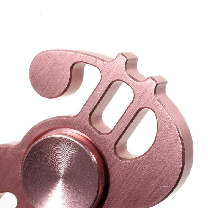 UTGATT5 - Dollar Sign Aluminium Fidget Spinner - Roséguld
