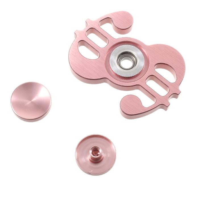 UTGATT5 - Dollar Sign Aluminium Fidget Spinner - Roséguld