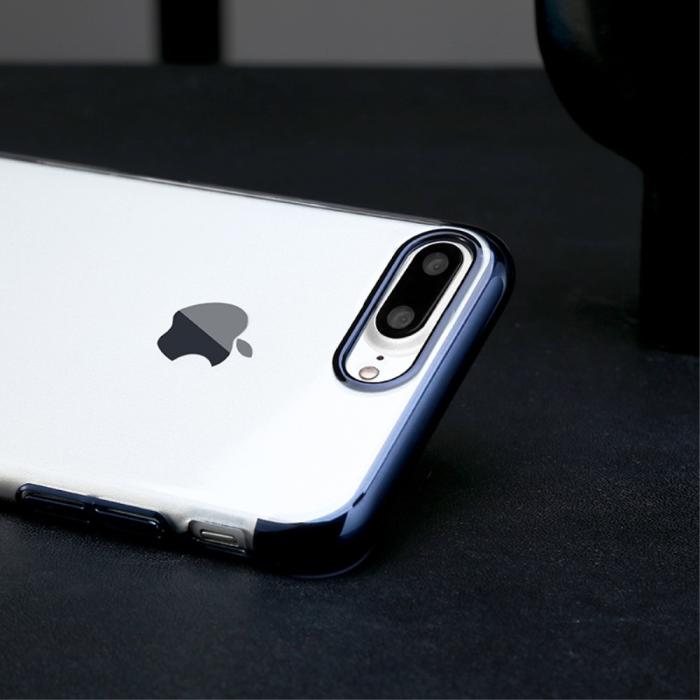 BASEUS - Baseus Glitter Mobilskal till iPhone 7 Plus - Mörkblå