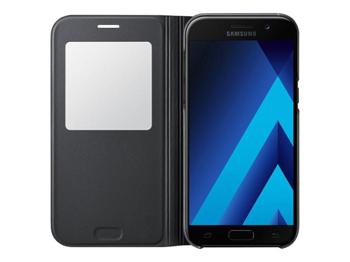 UTGATT5 - Samsung Galaxy A5 (2017) S-View Standing Cover Black