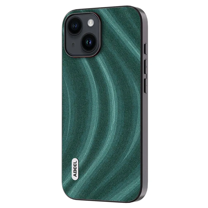 ABEEL - ABEEL iPhone 15 Plus Mobilskal - Grön