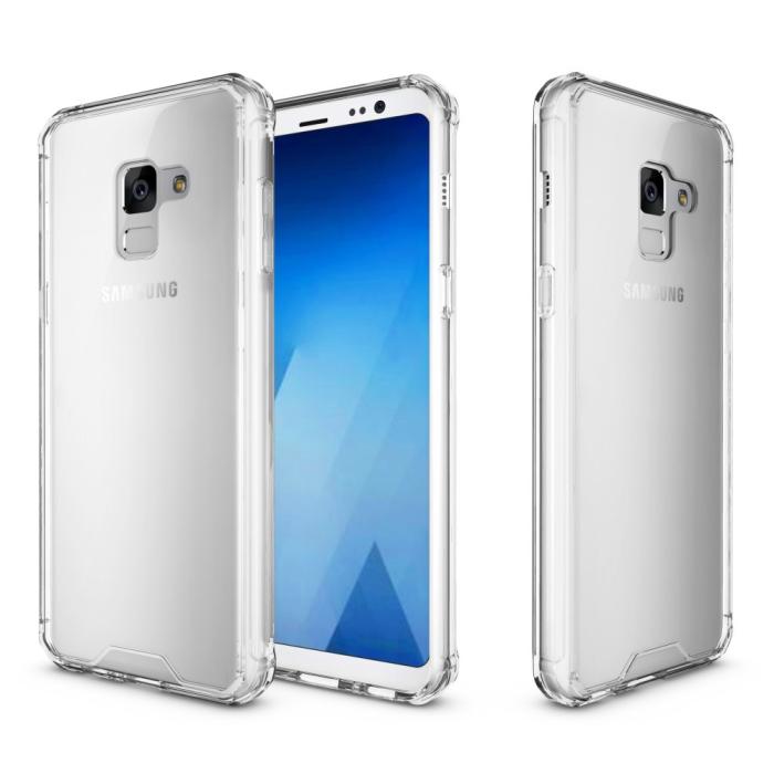 A-One Brand - Armor Combo Skal till Samsung Galaxy A8 (2018) - Clear