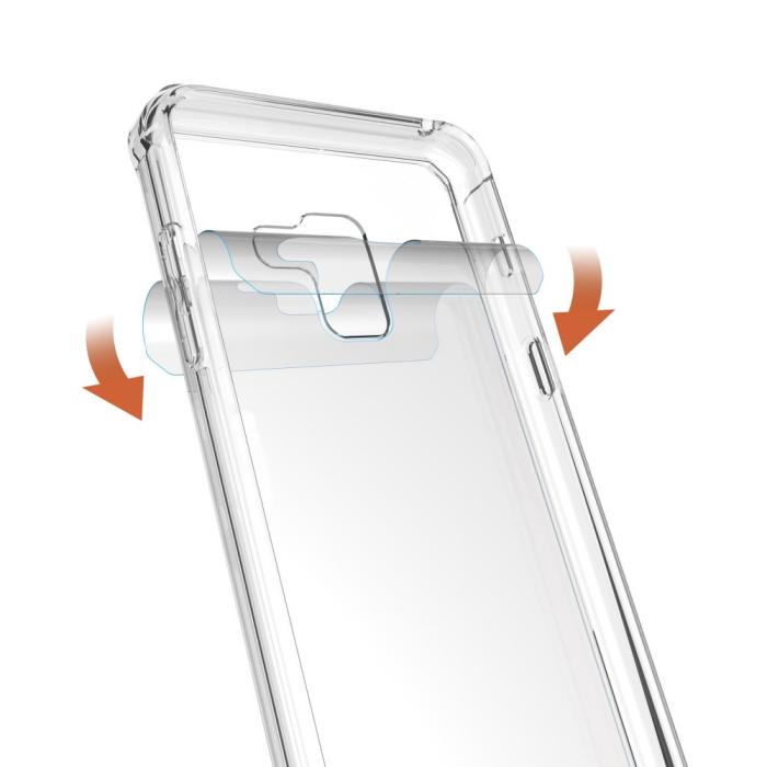 A-One Brand - Armor Combo Skal till Samsung Galaxy A8 (2018) - Clear
