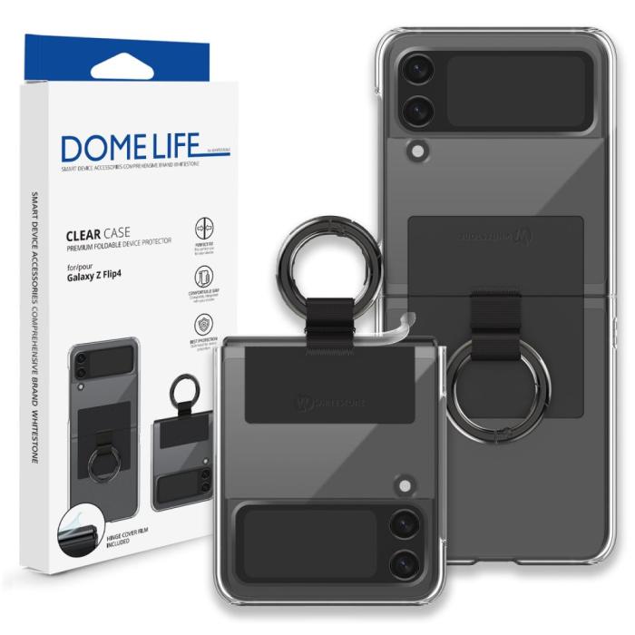 Whitestone - Whitestone Galaxy Z Flip 4 Skal Ring - Svart