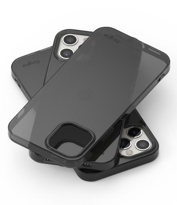 UTGATT5 - RINGKE Air Mobilskal iPhone 12 & 12 Pro - Smoke Black