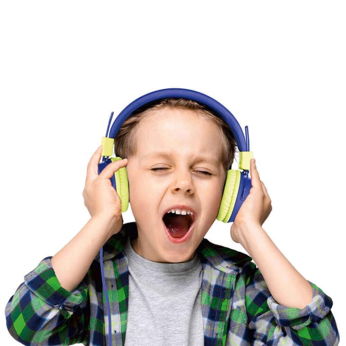 Hama - THOMSON Hörlur On-Ear Barn max 85dB Blå