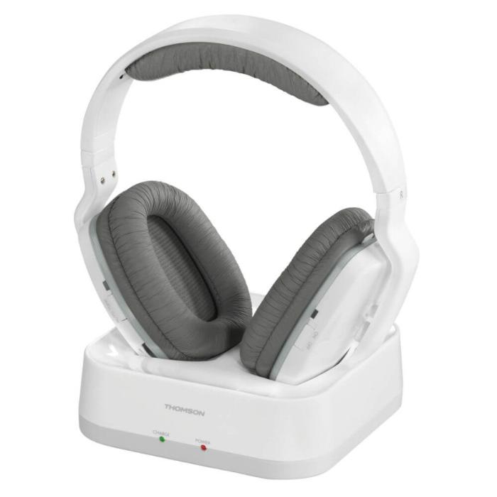 UTGATT1 - THOMSON Hörlur WHP3311 Trådlös Vit Over-Ear 100m