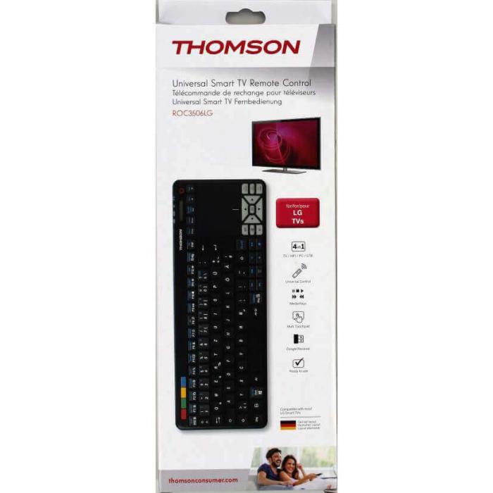 Hama - THOMSON SMART TV Fjärrkontroll 4in1 LG Samt Nordisk Layout