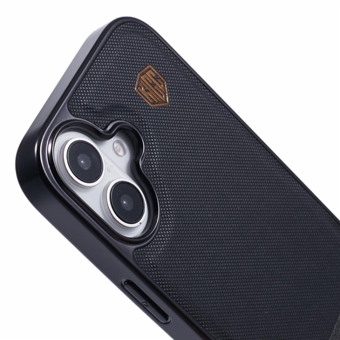 KIGC - KIGC iPhone 16 Mobilskal Electroplating PC + TPU + PU