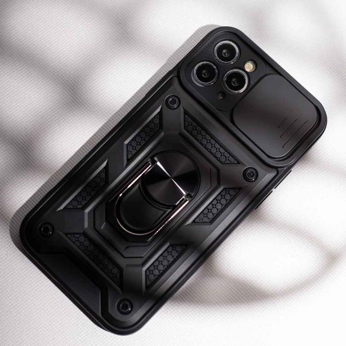 OEM - Defender Slide Skal för Samsung Galaxy S24 svart