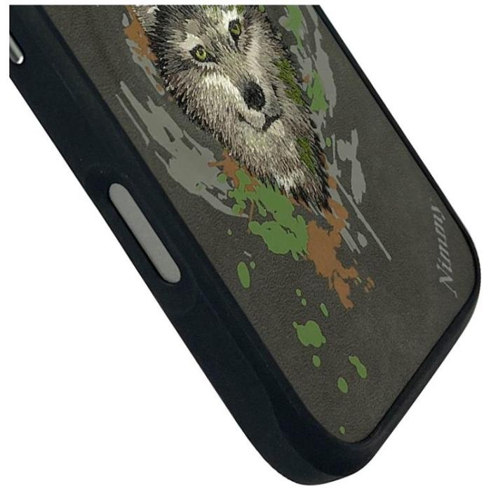 NIMMY - Nimmy iPhone 16 Pro Max Mobilskal MagSafe Wolf - Mörkgrå