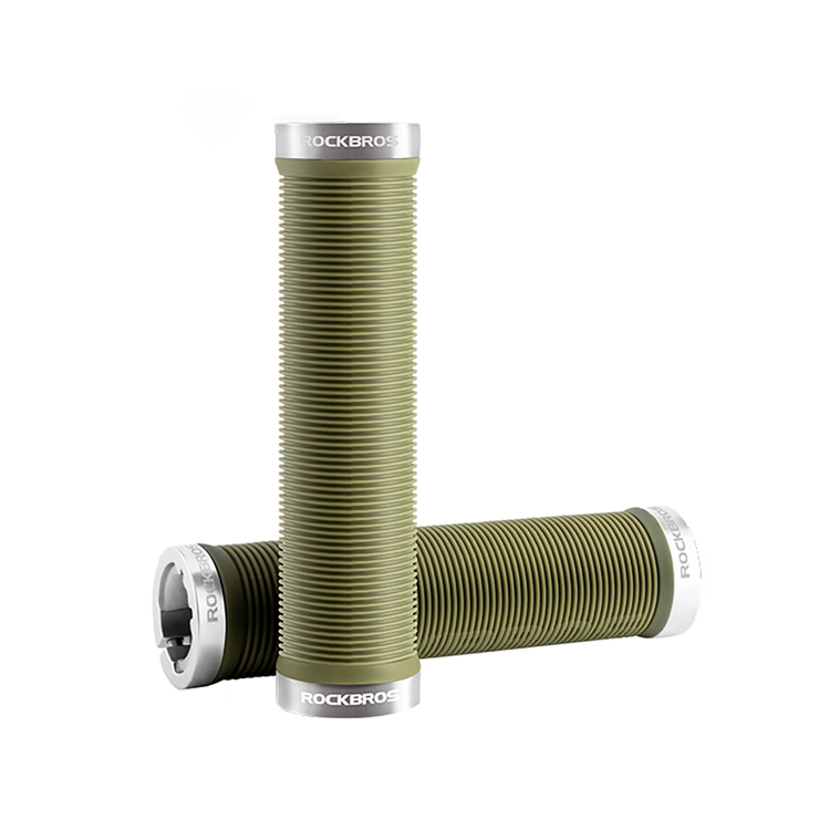 Rockbros Cykelgrepp Anti-Slip Twist Grips - Grön (Grön) | 264 | AlltMobil
