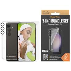 PanzerGlass - PanzerGlass Mobilskal till Galaxy S24 MagSafe + Sk&auml;rmskydd + Lins