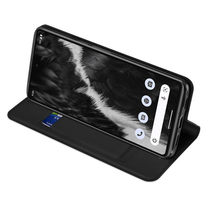 UTGATT - Dux Ducis Google Pixel 7 Plånboksfodral Skin Series - Svart