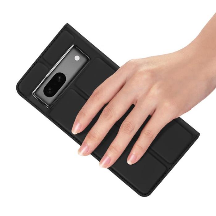 UTGATT - Dux Ducis Google Pixel 7 Plånboksfodral Skin Series - Svart