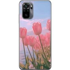 iSecrets - Mobilskal till Xiaomi Redmi Note 10S med Rosa Tulpaner