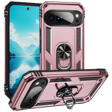 A-One Brand - Google Pixel 10/10 Pro Mobilskal Kickstativ - Roséguld